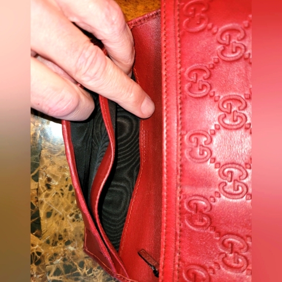 Gucci long wallet in Red - Picture 8 of 10
